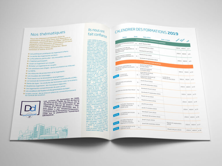 ADIL 75 - Catalogue formations - 32 pages